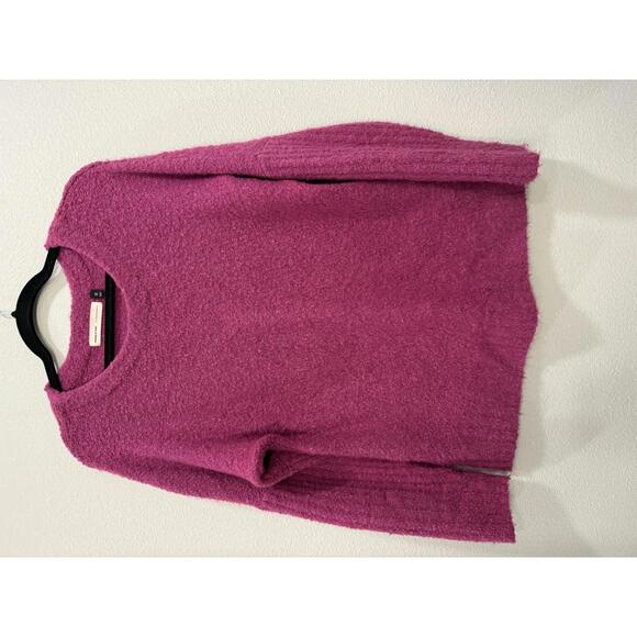 Anthropology Sleeping in Snow Lavina Pullover Sweater, Women's XS, Magenta - Picture 3 of 7
